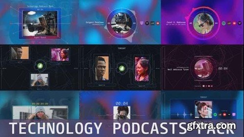 Videohive Technology Podcasts Pack 44960552