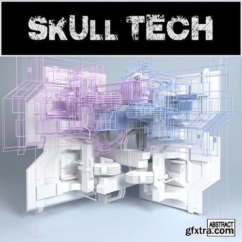Abstract State Skull Tech
