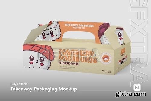 Takeaway Food Packaging Mockup N23NUCL