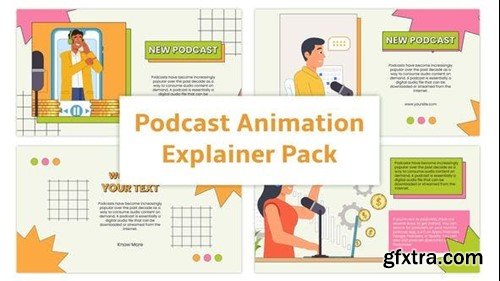 Videohive After Effects Podcast Animation Explainer 45103686