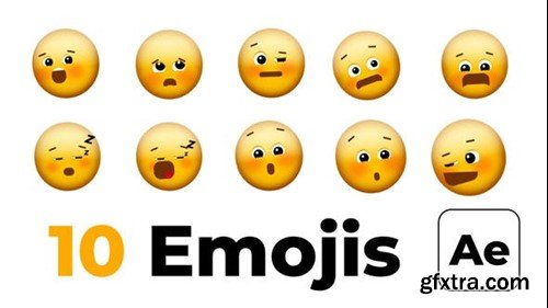 Videohive Emoji Icons 45092355