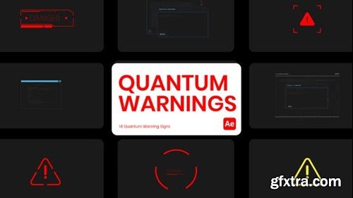 Videohive Quantum Warning for After Effects 45162660
