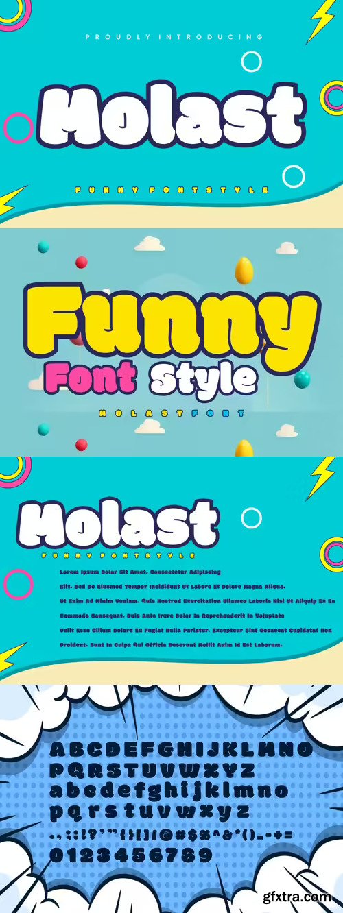 Molast - Funny Font