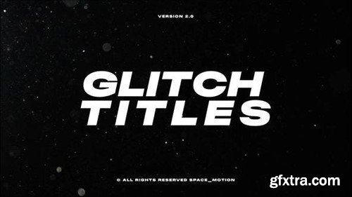 Videohive Glitch Titles _After Effects 45179390