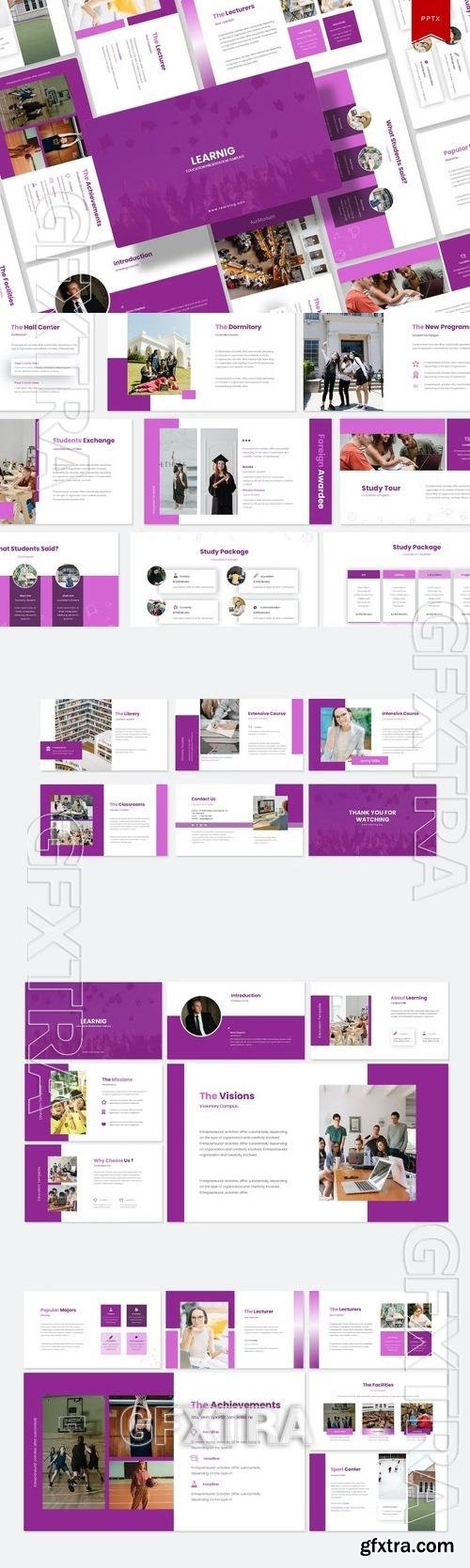 Learning Education Powerpoint Template VUEETZS