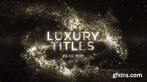 Videohive Gold Luxury Titles 45221486