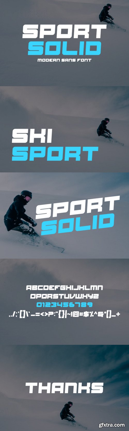 Sport Solid Font
