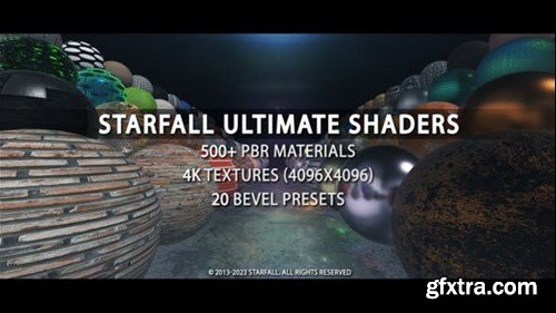 Videohive Starfall Ultimate Shaders 43269031