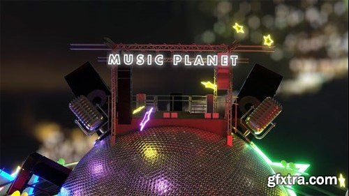 Videohive Music Planet 23446322