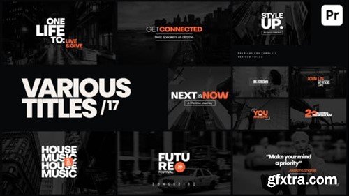 Videohive Various Titles 17 45211592