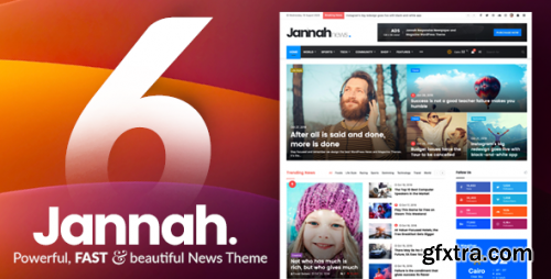 Themeforest - Jannah - Newspaper Magazine News BuddyPress AMP 6.2.0 - Nulled