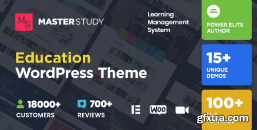 Themeforest - Masterstudy - Education WordPress Theme 4.7.10 - Nulled