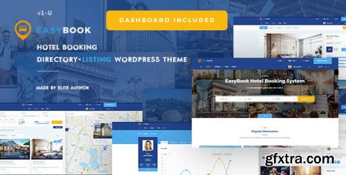 Themeforest - EasyBook – Hotel & Tour Booking WordPress Theme 1.4.1 - Nulled