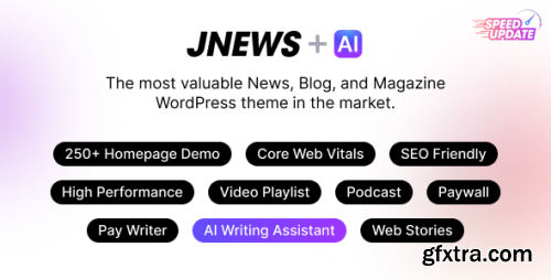 Themeforest - JNews - WordPress Newspaper Magazine Blog AMP Theme 11.0.4 - Nulled