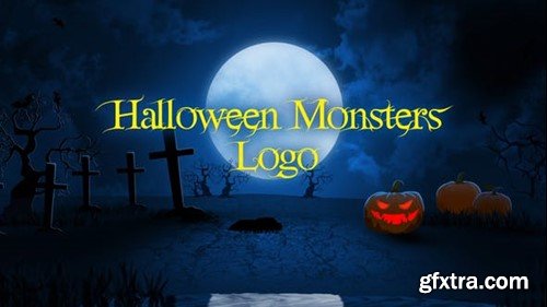 Videohive Halloween Monsters Logo 34167587