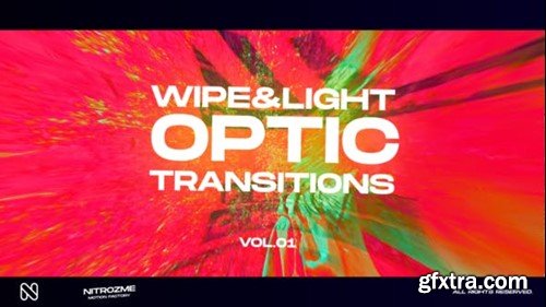Videohive Wipe and Light Optic Transitions Vol. 01 45307265