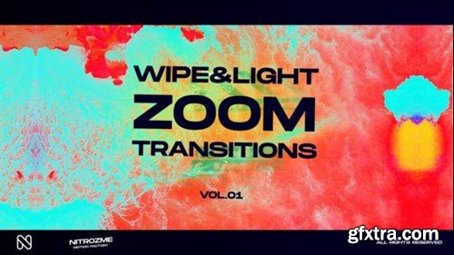 Videohive Wipe and Light Zoom Transitions Vol. 01 45307455