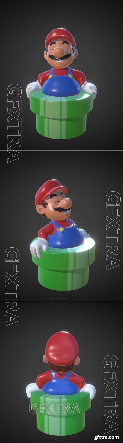Fat Mario – 3D Print Model