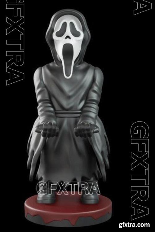 Ghostface Scary movie joystick holder – 3D Print Model