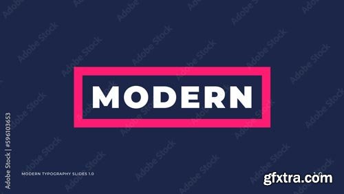 Modern Slides Typography 596103653