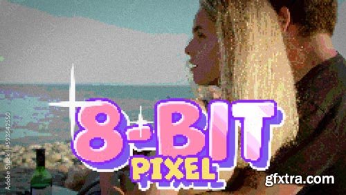 Pixel 8-Bit Replacement Title 593642550
