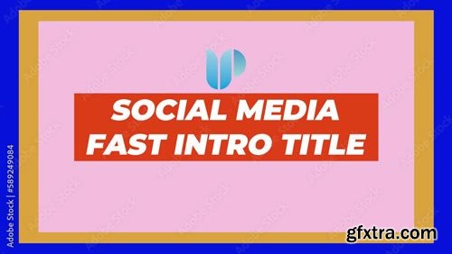 Social Media Fast Intro Title 589249084