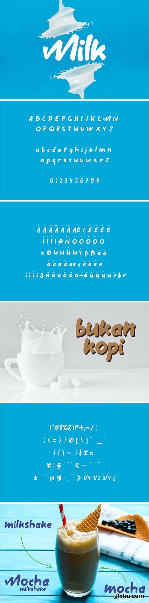 Milk Font