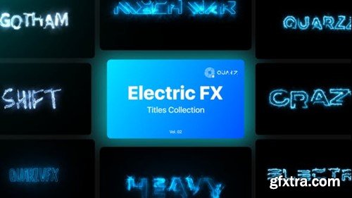 Videohive Electric Motion Titles Vol. 02 45344855