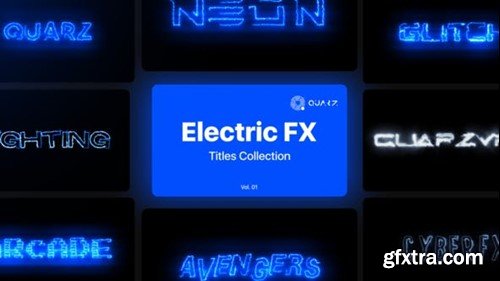 Videohive Electric Motion Titles Vol. 01 45344848