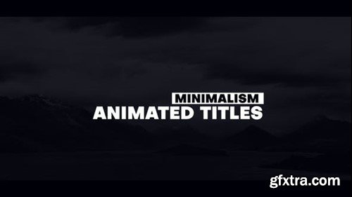 Videohive Animated Titles 45359432