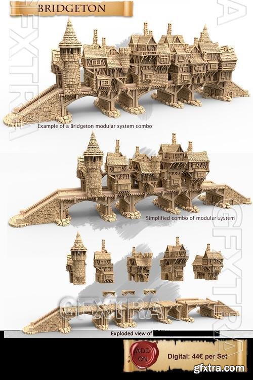 Bridgeton Bridge – 3D Print Model