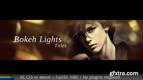 Videohive Bokeh Lights Titles 18178822