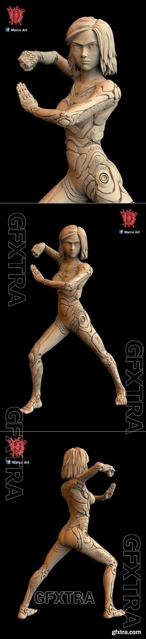 Alita By Marco Art – 3D Print Model
