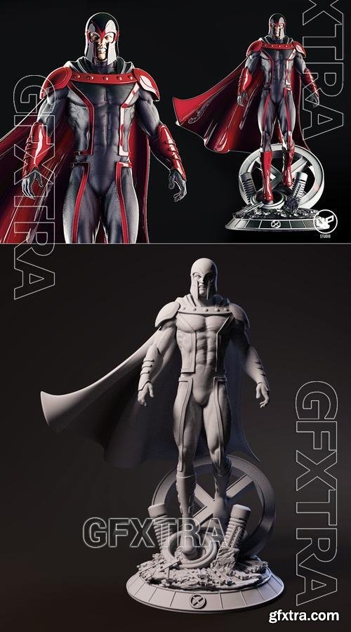Magneto Fan art high quality – 3D Print Model