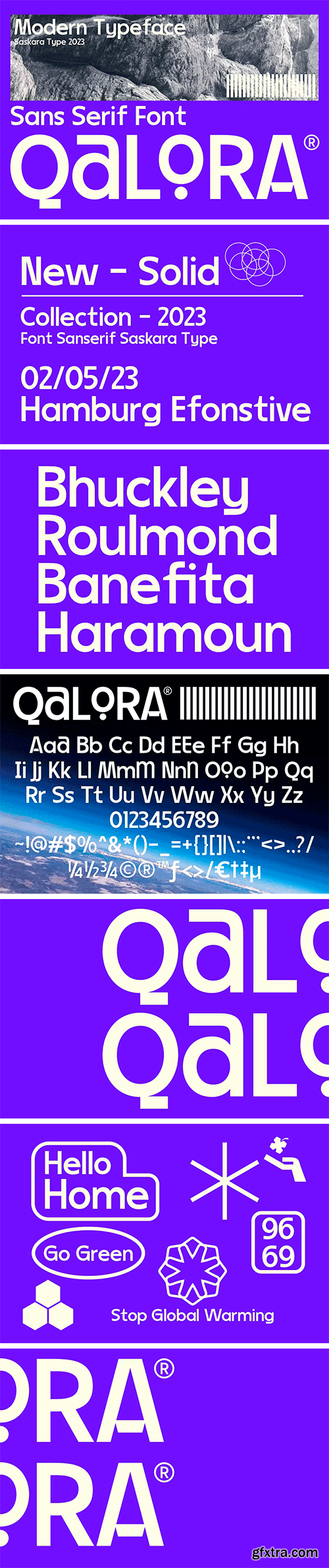 Qalora - Sans Serif Font
