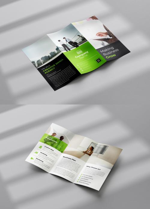 Corporate Business Trifold Brochure 579339307