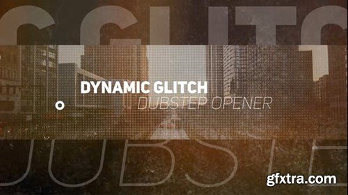 Videohive Glitch Dynamic Dubstep Opener 13636803