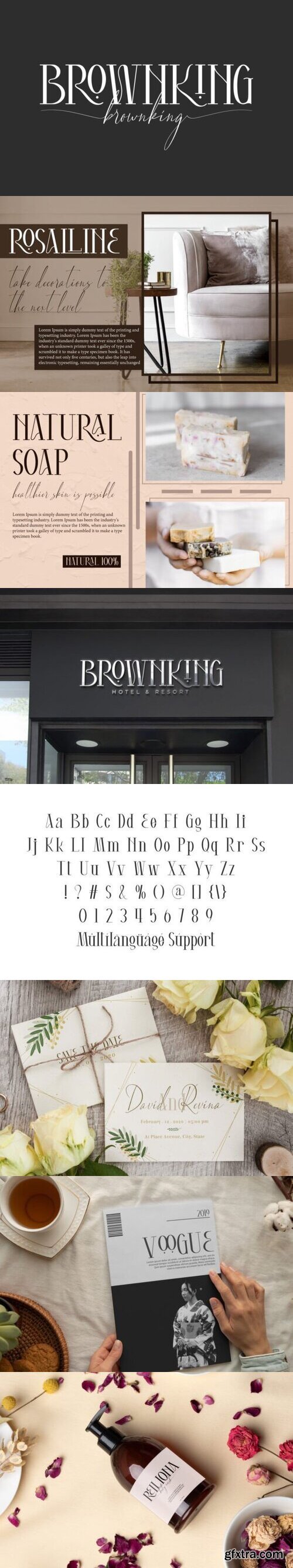 Brownking Font