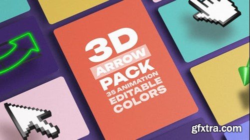 Videohive 3D Arrow Pack 45423598