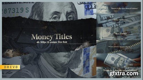 Videohive Money Titles 45443432
