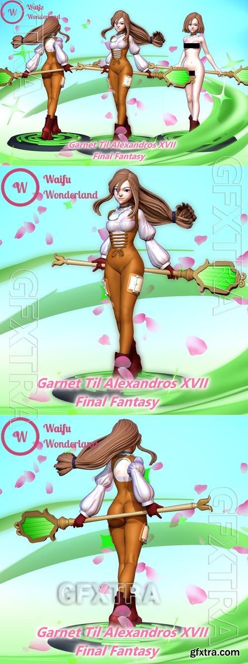 Garnet (Final Fantasy) - Waifu Wonderland – 3D Print Model