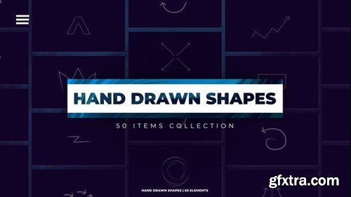 Videohive Hand Drawn Shapes 45506192