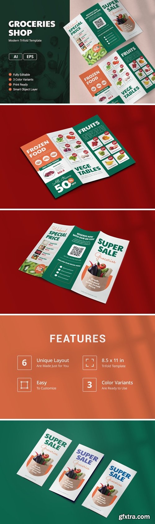Supermarket Program Brochure Template F2LMGQS