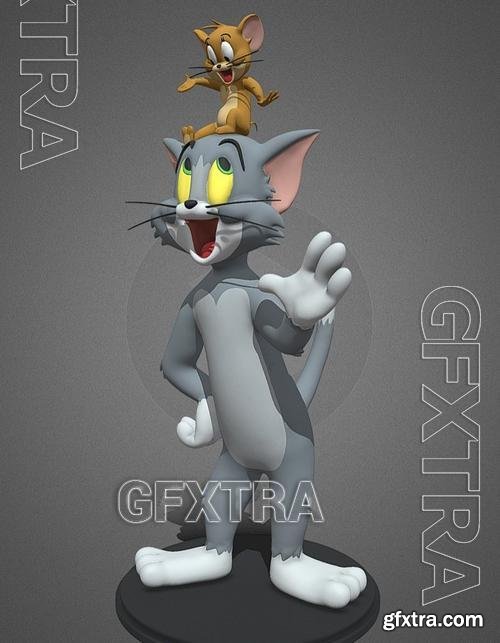 Tom and Jerry – 3D Print Model