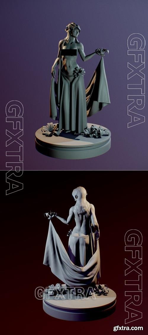 Statue of Dibella – 3D Print Model