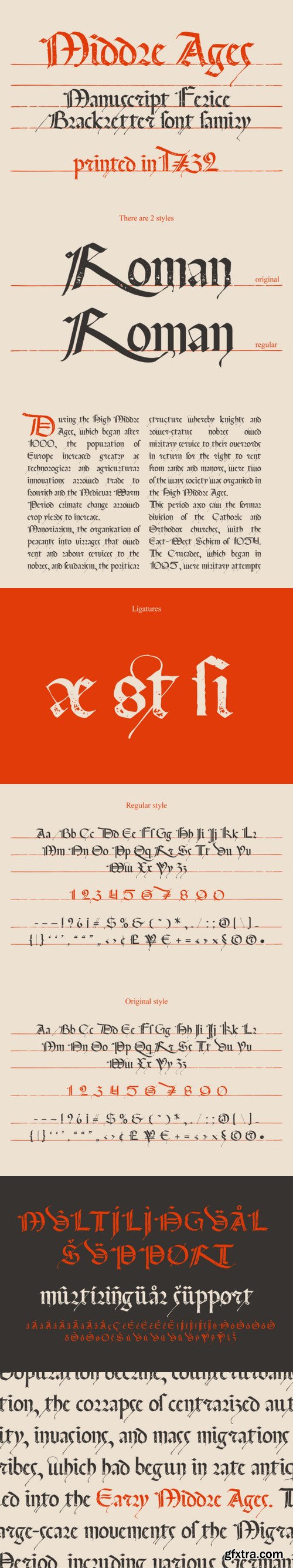 Manuscript Felice Font