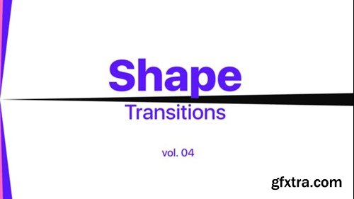 Videohive Shape Transitions Vol. 04 45532983