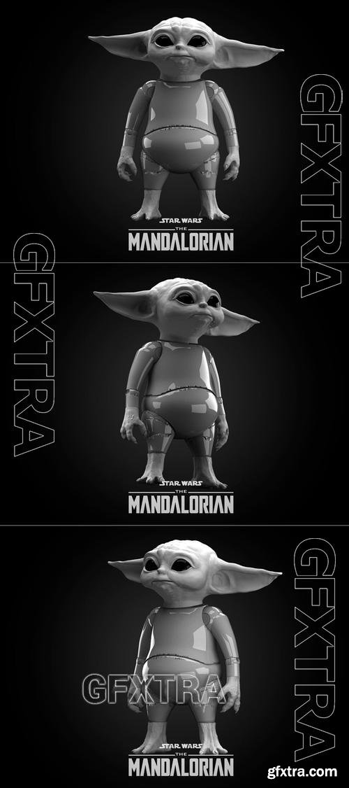 Baby Yoda – 3D Print Model