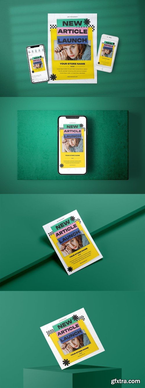 New Brand Launching - Flyer Media Kit