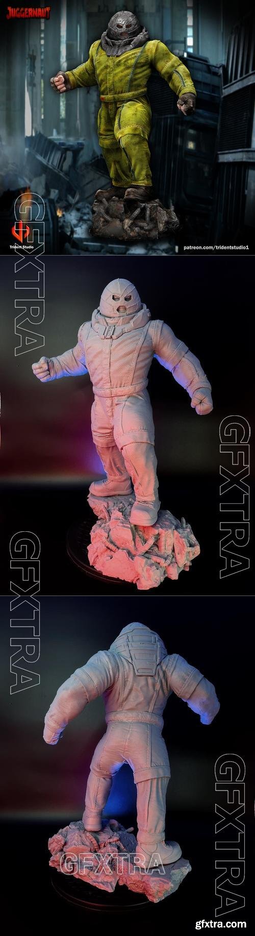 Juggernaut MCU Statue - Trident – 3D Print Model